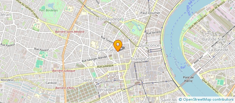 localisation de l'entreprise L'EPENATE à BORDEAUX