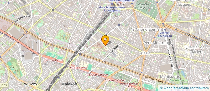 localisation de l'entreprise L'EPERDU  PARIS