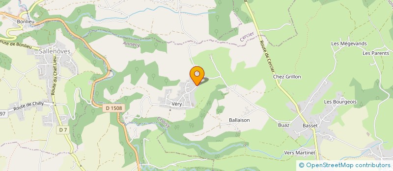 localisation de l'entreprise L'EPERVIER  CHOISY