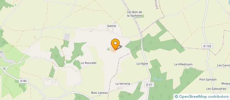 localisation de l'entreprise L'EPHEMERE TRAITEUR  VILLEDIEU-LE-CHATEAU