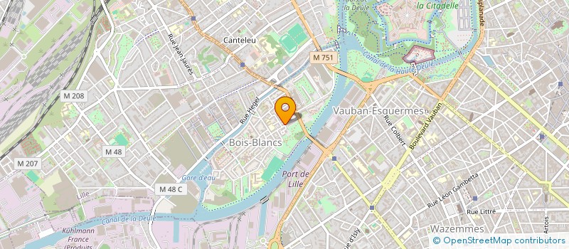 localisation de l'entreprise L'EPI à LILLE