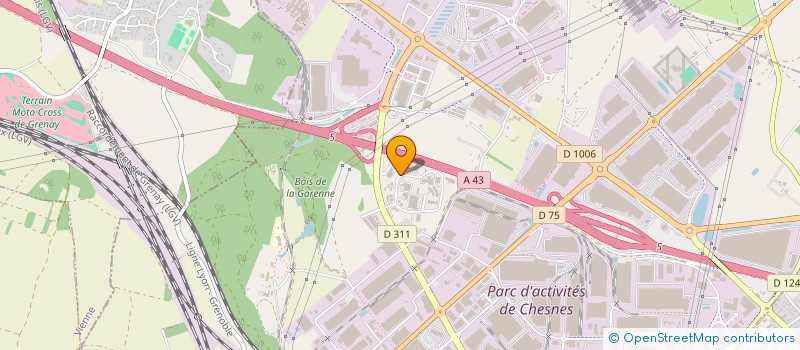 localisation de l'entreprise L'EPI  SAINT-QUENTIN-FALLAVIER