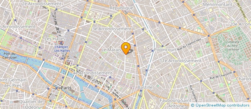 localisation de l'entreprise L'EPI  PARIS