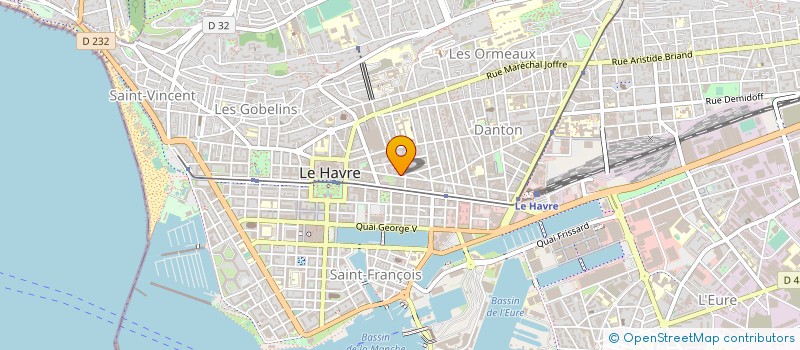 localisation de l'entreprise L'EPI-CEA  LE HAVRE