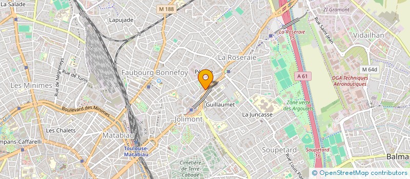 localisation de l'entreprise L'EPI CENTRE à TOULOUSE