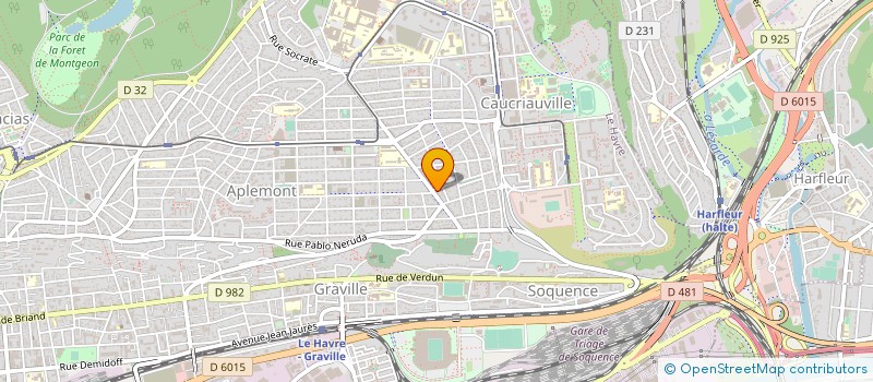 localisation de l'entreprise L'EPI D'APLEMONT à LE HAVRE