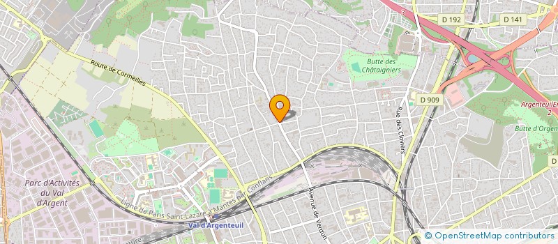 localisation de l'entreprise L'EPI D'ARGENTEUIL à ARGENTEUIL