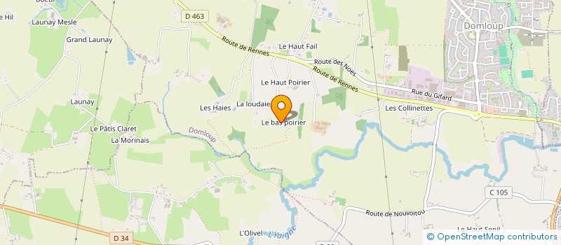 localisation de l'entreprise L'EPI D'OR à DOMLOUP