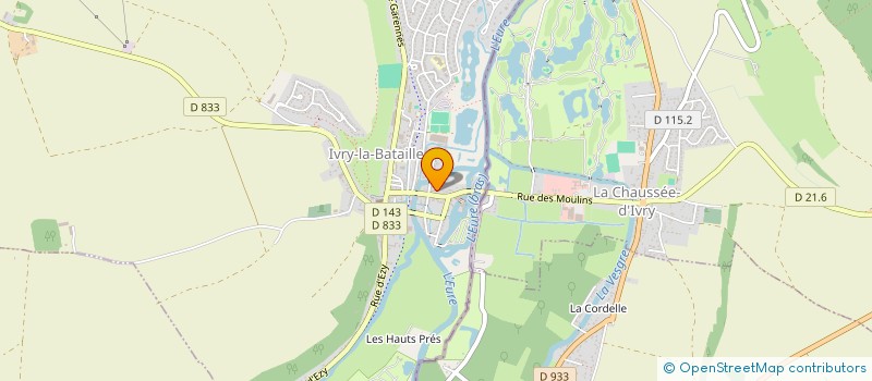 localisation de l'entreprise L EPI D OR  IVRY-LA-BATAILLE