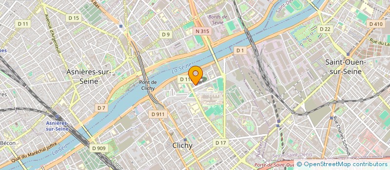 localisation de l'entreprise L'EPI D'OR à CLICHY