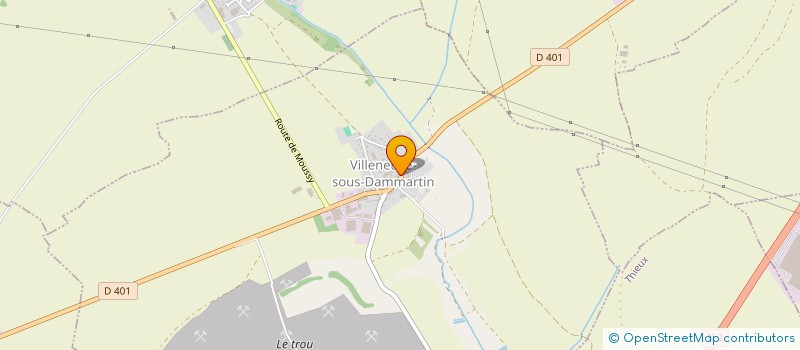 localisation de l'entreprise L'EPI D'OR  VILLENEUVE-SOUS-DAMMARTIN