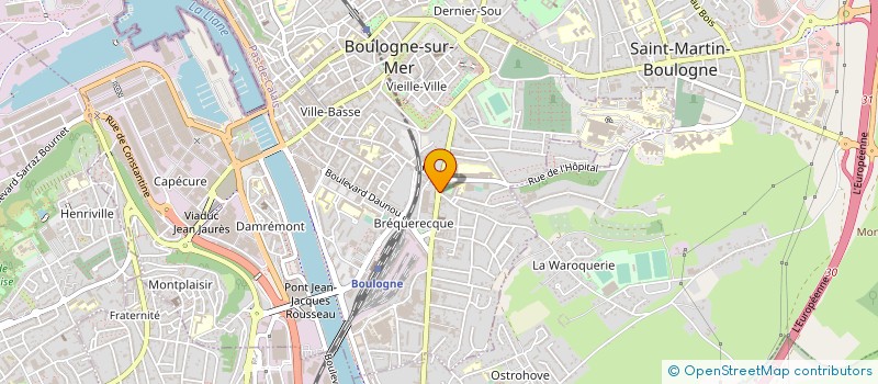 localisation de l'entreprise L'EPI D'OR à BOULOGNE-SUR-MER