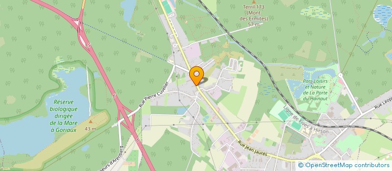 localisation de l'entreprise L'EPI D'OR  RAISMES