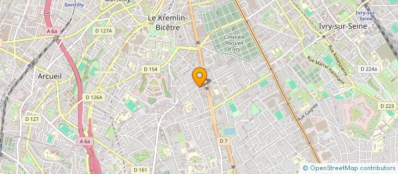 localisation de l'entreprise L'EPI D'OR à VILLEJUIF