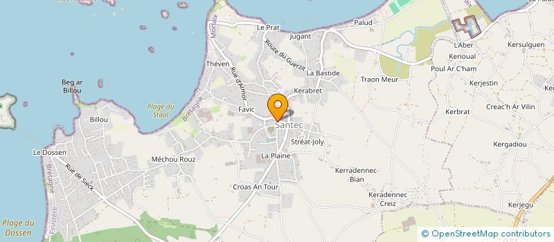 localisation de l'entreprise L'EPI D'OR  SANTEC