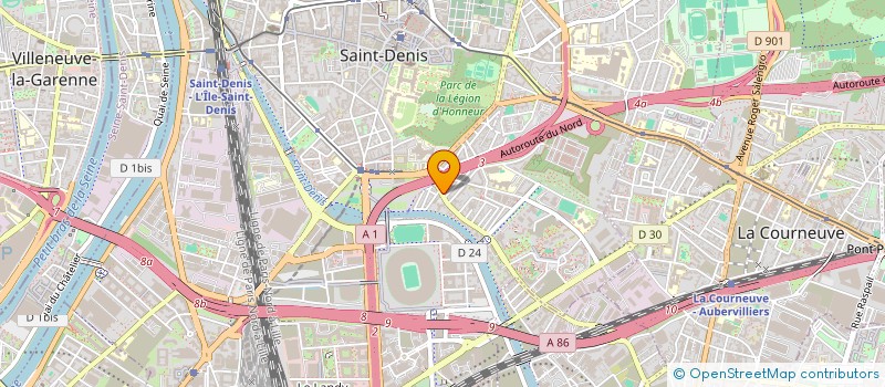 localisation de l'entreprise L'EPI D'OR à SAINT-DENIS