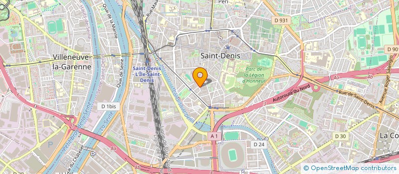 localisation de l'entreprise L'EPI D'OR à SAINT-DENIS