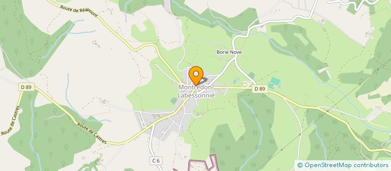 localisation de l'entreprise L'EPI D'OR  MONTREDON-LABESSONNIE