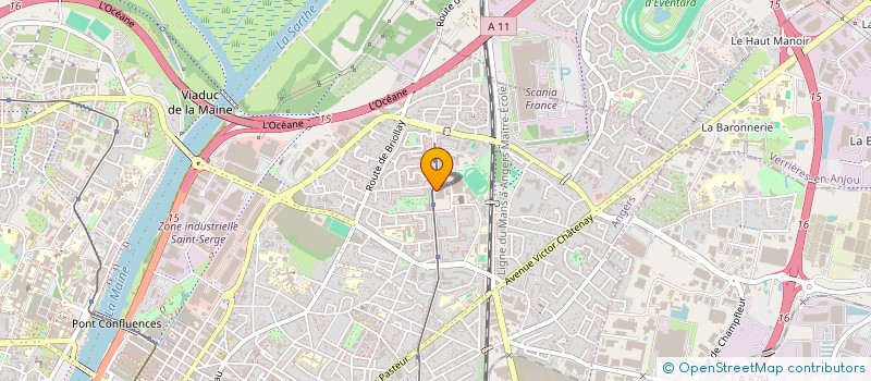 localisation de l'entreprise L'EPI D'OR à ANGERS