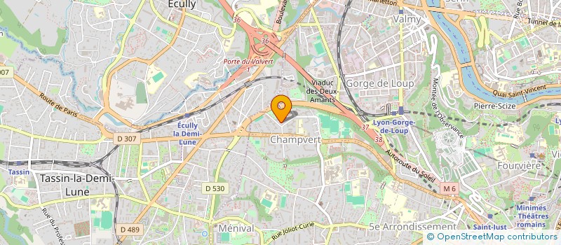 localisation de l'entreprise L'EPI D'OR  LYON