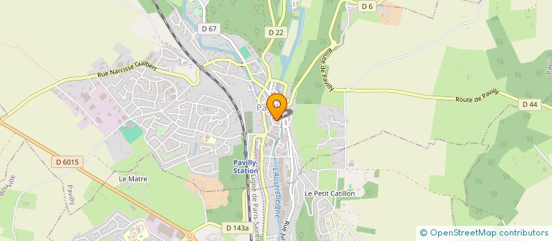 localisation de l'entreprise L'EPI D'OR  PAVILLY