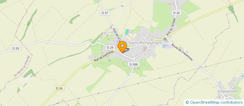 localisation de l'entreprise L' EPI D' OR DE PUISIEUX-ET-CLANLIEU  PUISIEUX-ET-CLANLIEU