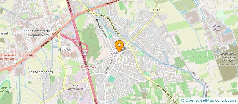 localisation de l'entreprise L'EPI D'OR LES 2S à VEDENE