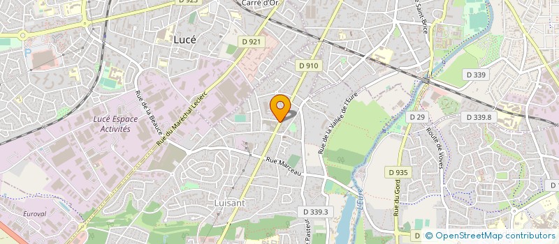 localisation de l'entreprise L'EPI DE LUISANT à LUISANT