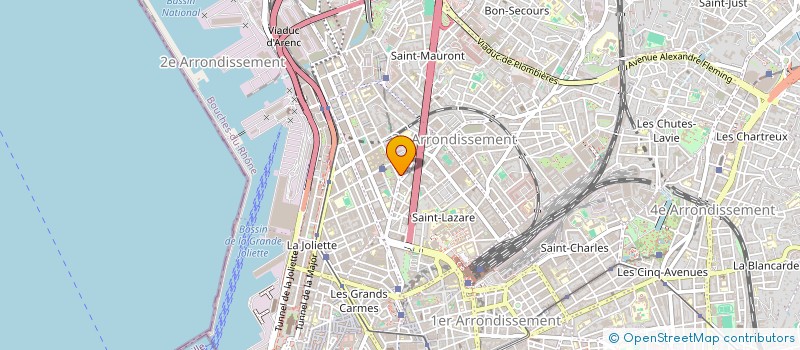 localisation de l'entreprise L'EPI DE SAINT LAZAR à MARSEILLE