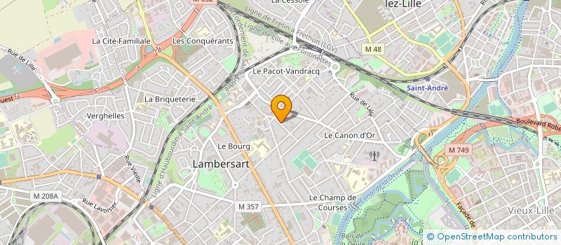 localisation de l'entreprise L'EPI DE SEIGLE à LAMBERSART
