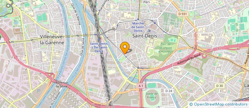 localisation de l'entreprise L' EPI DENIS à SAINT-DENIS