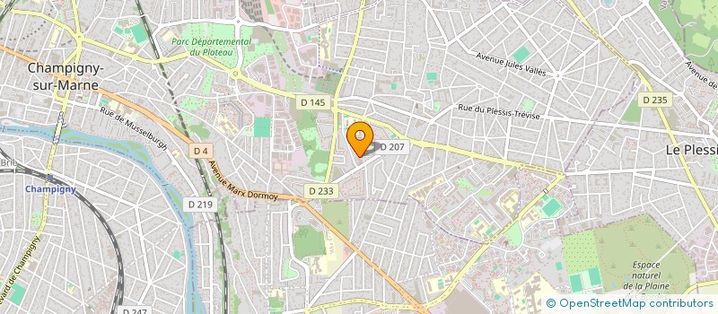 localisation de l'entreprise L'EPI DES MORDACS à CHAMPIGNY-SUR-MARNE