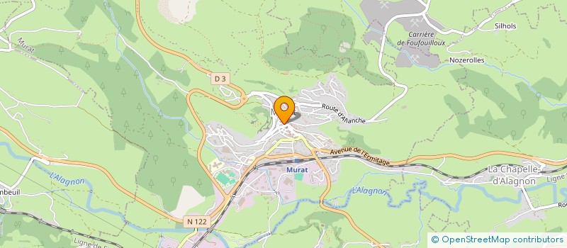 localisation de l'entreprise L'EPI DES VOLCANS à MURAT