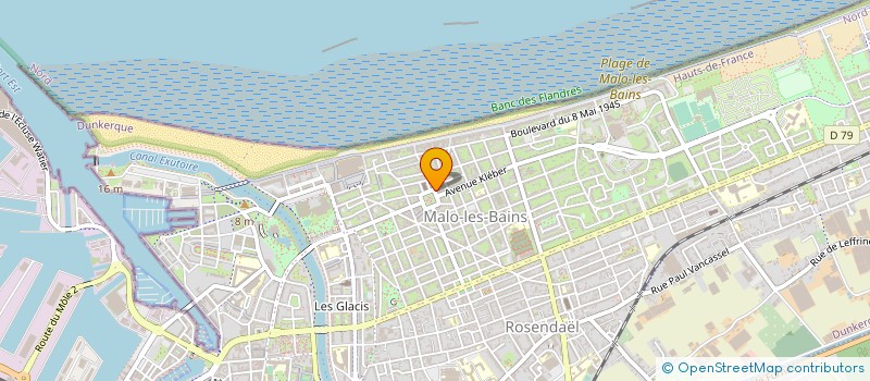 localisation de l'entreprise L'EPI DORE à DUNKERQUE