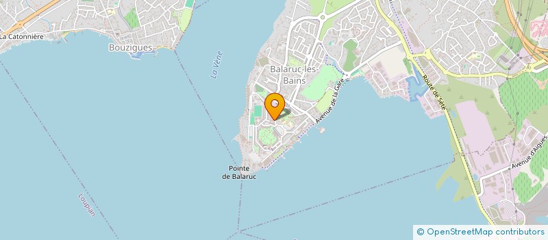 localisation de l'entreprise L'EPI DORE  BALARUC-LES-BAINS