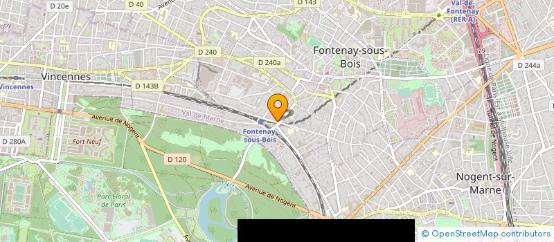 localisation de l'entreprise L EPI DU BOIS à FONTENAY-SOUS-BOIS