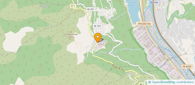 localisation de l'entreprise L'EPI DU BROC  LE BROC