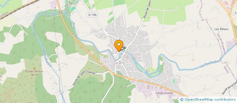 localisation de l'entreprise L EPI GRANSOIS  GRANS