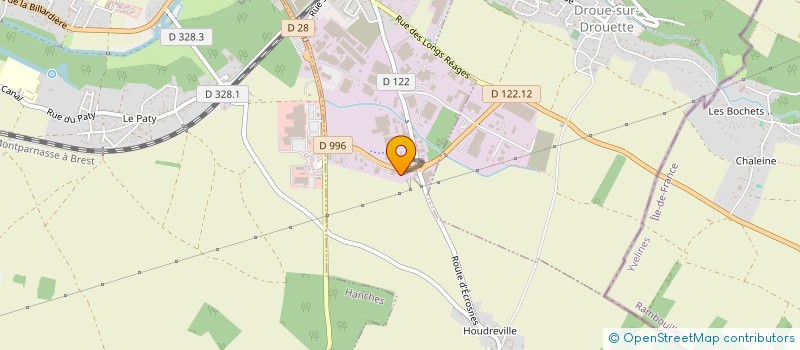 localisation de l'entreprise L EPI HOTEL à EPERNON