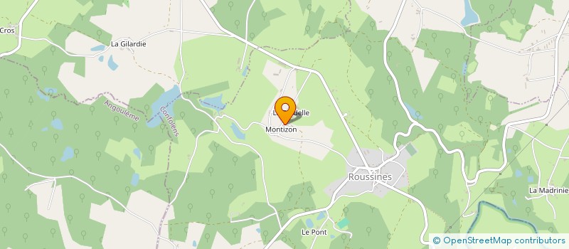 localisation de l'entreprise L'EPI ROUSSINOISE à ROUSSINES