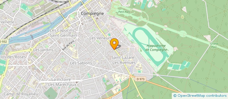 localisation de l'entreprise L'EPI SAINT LAZARE à COMPIEGNE