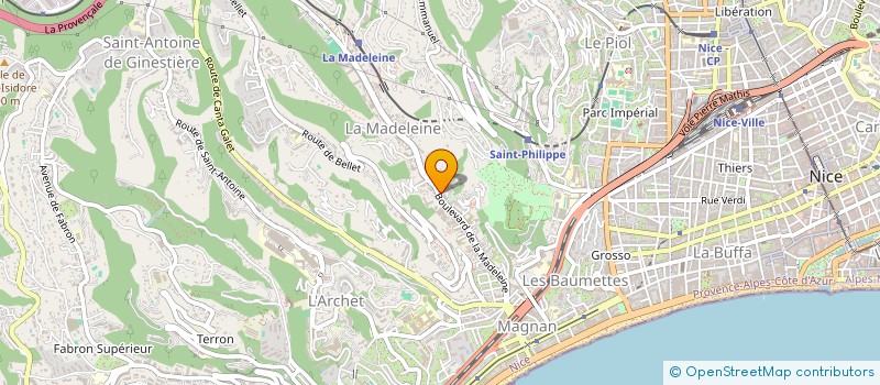 localisation de l'entreprise L'EPI TENDRE à NICE