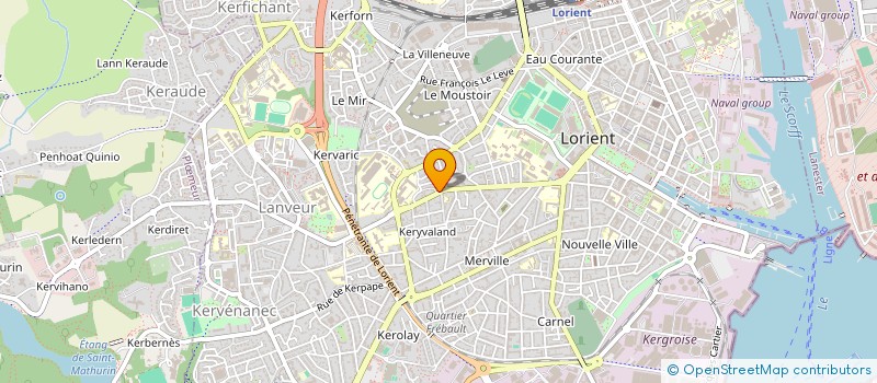 localisation de l'entreprise L'EPIC DU COIN  LORIENT