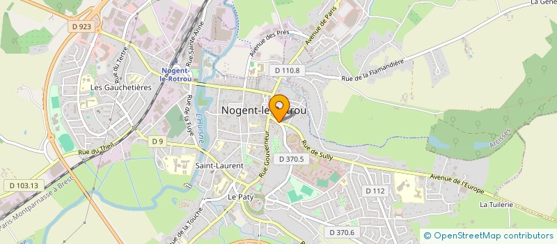 localisation de l'entreprise L'EPICEA à NOGENT-LE-ROTROU