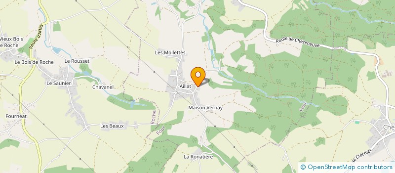 localisation de l'entreprise L'EPICEA  FOUR