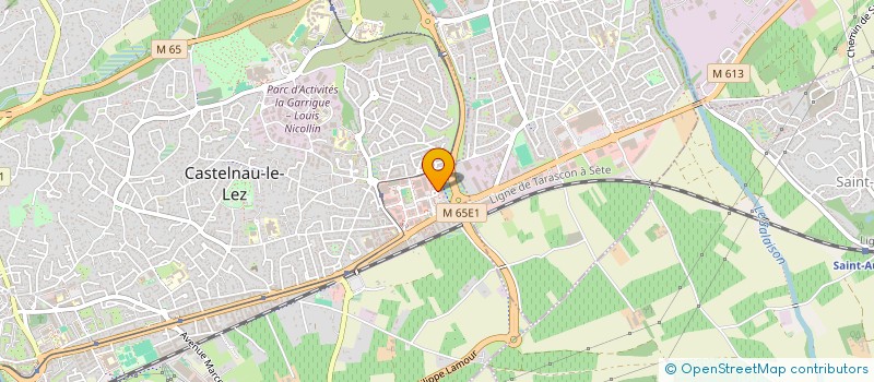 localisation de l'entreprise L EPICENTRE à CASTELNAU-LE-LEZ