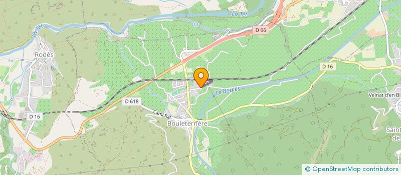 localisation de l'entreprise L'EPICENTRE  BOULETERNERE