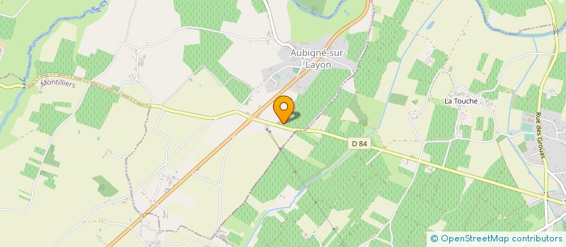localisation de l'entreprise L EPICERIE à AUBIGNE SUR LAYON