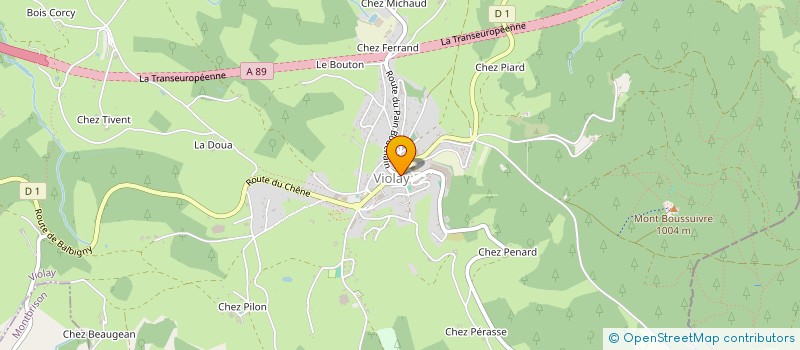 localisation de l'entreprise L'EPICERIE à VIOLAY