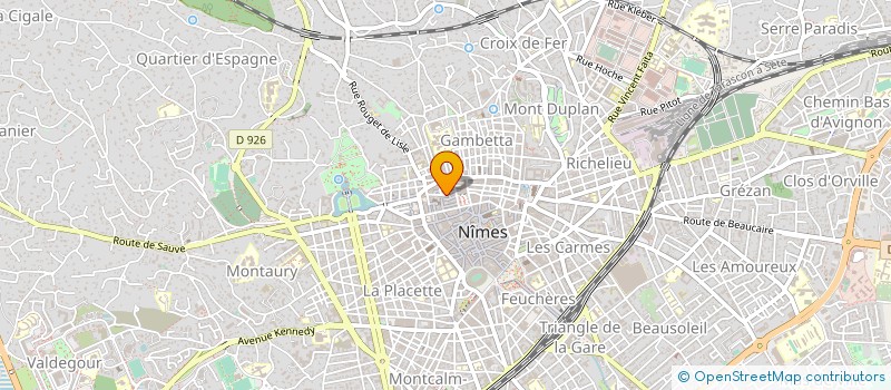 localisation de l'entreprise L EPICERIE à NIMES